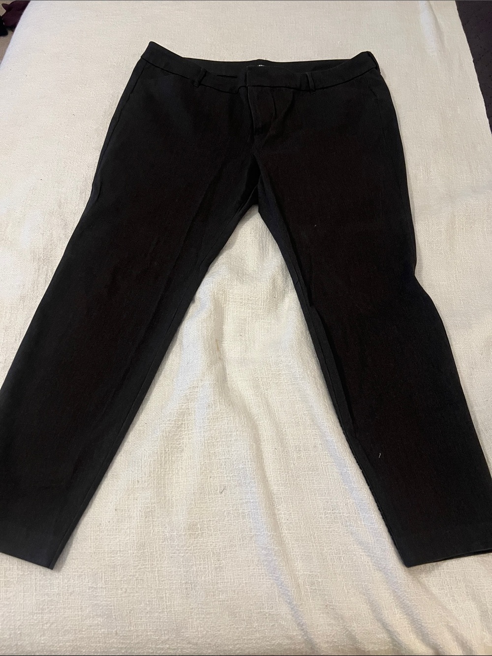 Old Navy Women’s Dark Heather Gray Mid-Rise Pixie Skinny.Pants Sz 18-Petite